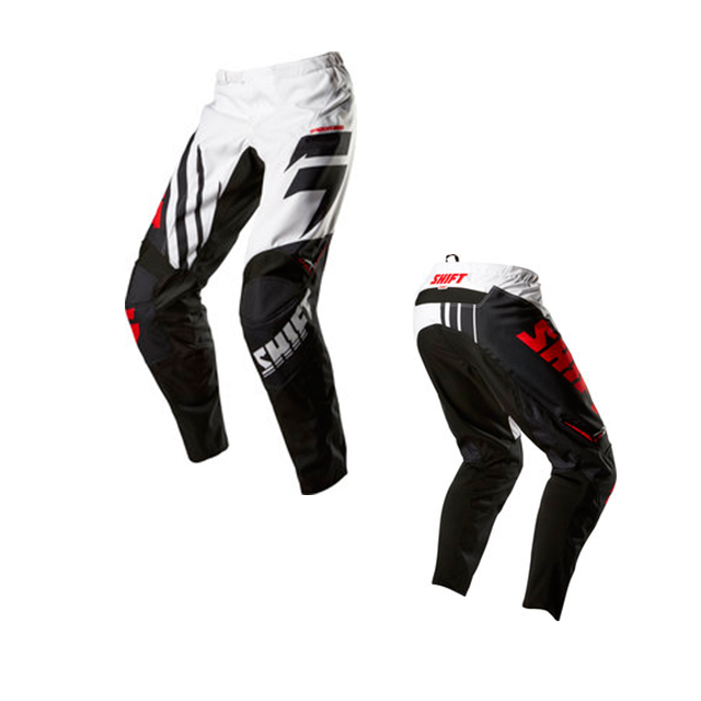 SHIFT ASSAULT RACE PANT - BLACK/WHITE